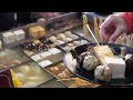 Taiwanese Street Food - Grilled Sausage, Grilled Glutinous Rice Sausage, Oden