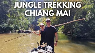 Jungle Trekking in Northern Thailand (Chiang Mai): Hiking to Karen Village & Bamboo Rafting