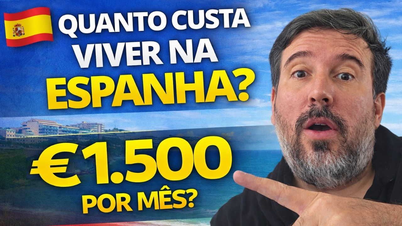 Quanto custa viver na Espanha em 2026? Gastos reais de uma família
