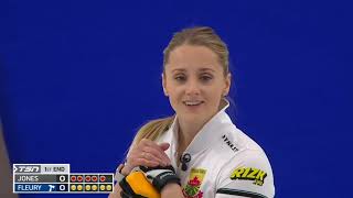 Women's Final - 2021 Tim Hortons Curling Trials - Fleury vs. Jones screenshot 4