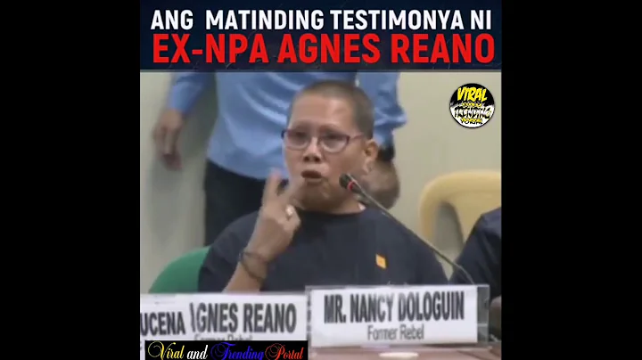 PANOORIN | Ang Matinding Testimonya ni EX-NPA Agne...