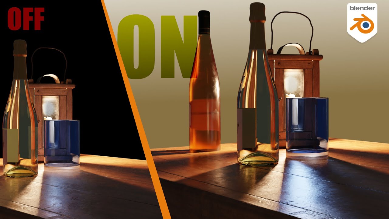 Comment utiliser les caustics sur Blender 4.4