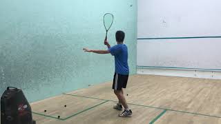 Squash Canon volley drop bhand Sean   Hossam screenshot 2