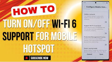 📶 How to Turn On/Off Wi-Fi 6 Support for Mobile Hotspot on Samsung Galaxy S25/S25+/Ultra 🔧