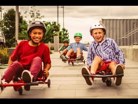 EzyRoller Ultimate Riding Machine - Red