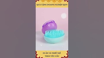 Lược Chải Tóc Mini Hình Trứng – Giúp Tóc Suôn Mượt, Không Rối