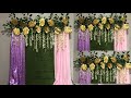 Simple Wedding Backdrop | Debut Backdrop