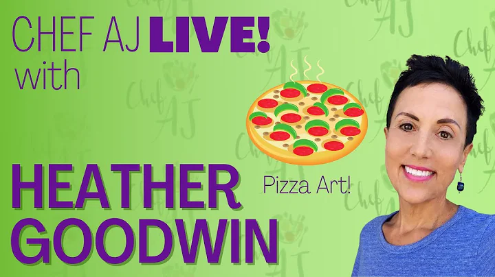 BEAUTIFUL Food Art Tutorial | Plant Based Pizza Re...