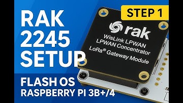 Setting up image file on Rak 2245 LoRaWAN gateway mounted on Raspberry pi 3B+