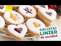 GALLETAS LINZER DE NAVIDAD 🎄 by Marielly