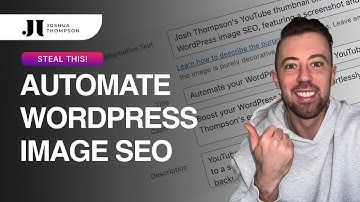 Automate your WordPress Image SEO (STEAL this)
