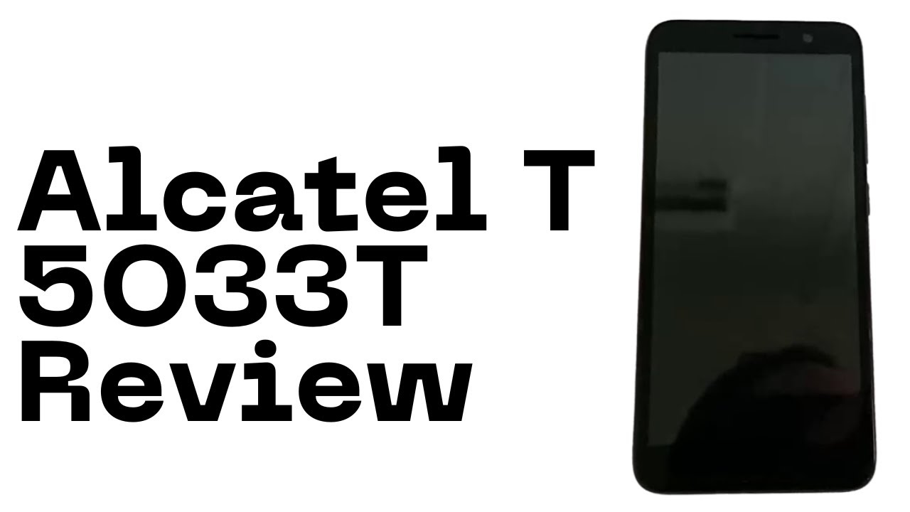 Alcatel T 5033T Review