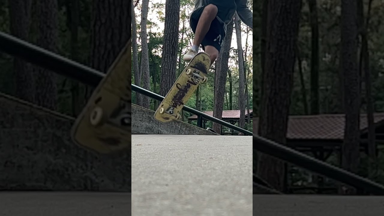 pop shuv up a ramp