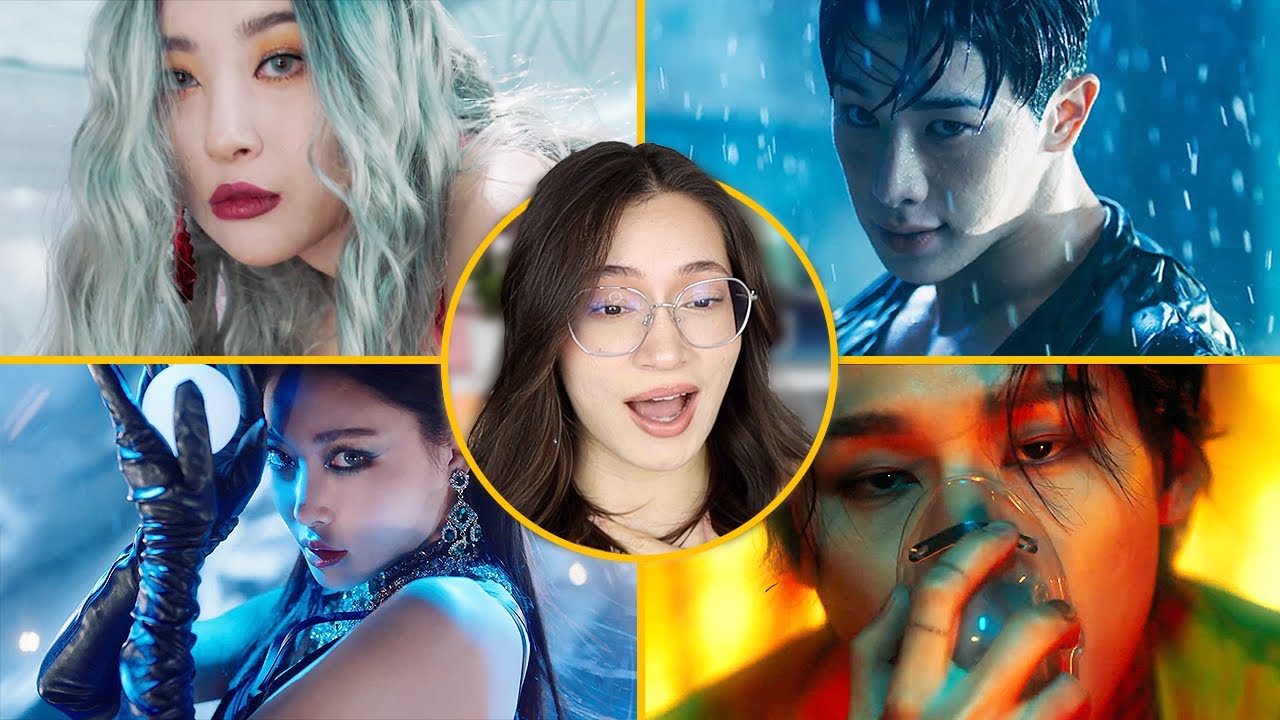 MY SISTER REACTS TO CHUNGHA, SUNMI, IM, WONHO