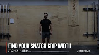 Find Your Snatch Grip Width Profile