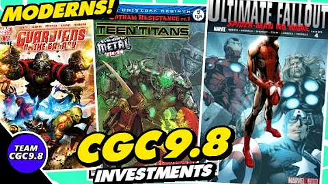 7 MODERN CGC 9.8 Comics To Buy & Hold Forever [+Honorable Mentions]