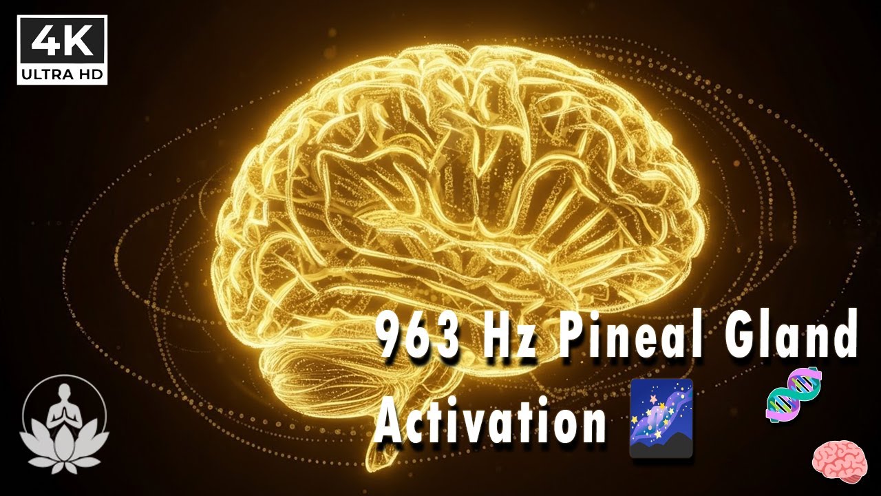 963 Hz Brain Healing in Nature 🧠🌲 | Deep Sleep & Pineal Activation by ...
