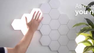 Luz cuántica Hexágono SmartTouch