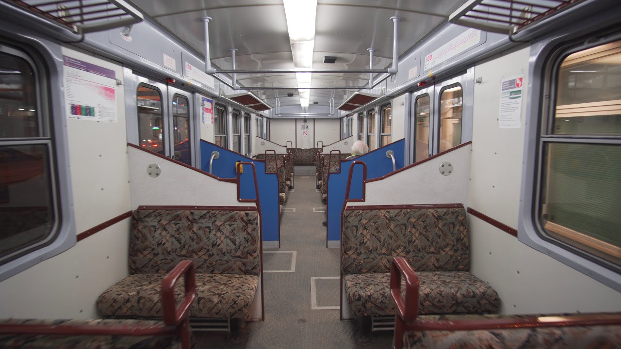 Hungary, Budapest, Rákosfalva, train ride to Örs vezér tere