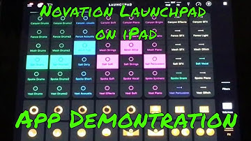 iPad Music Series Novation Launchpad Pt 2 Demonstration