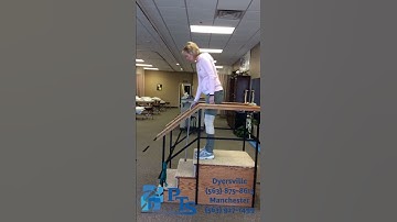 Tip Tuesday: Going Up and Down Stairs using a Cane.