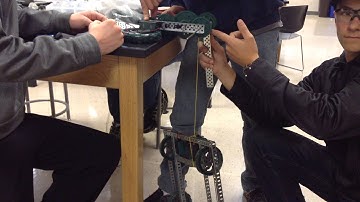 STORM ROBOTICS 9210 Testing Robotic Winch for Low Elevation