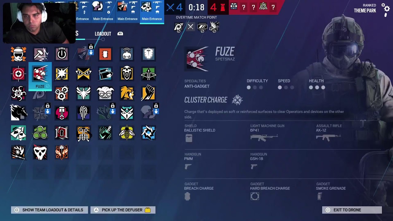 Rainbow Six Siege Ranked Gold - YouTube