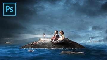 Photoshop Manipulation Tutorial - Children Stranded