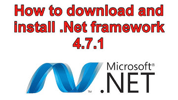 How to download and install .Net framework 4.7.1