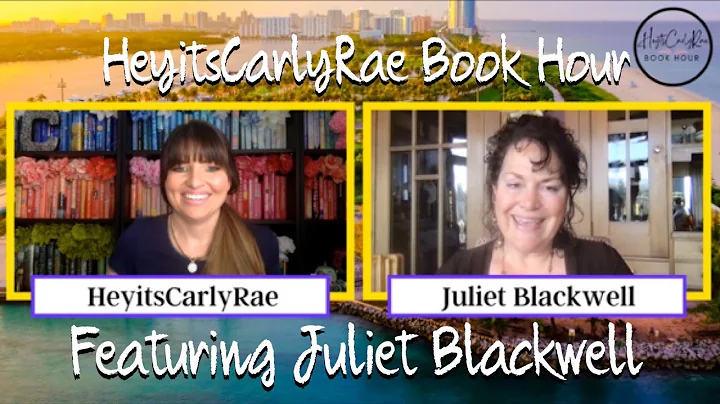 HeyitsCarlyRae Book Hour with Juliet Blackwell