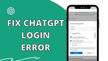 How To Fix ChatGPT Login Error? ChatGPT Login Not Working 2023