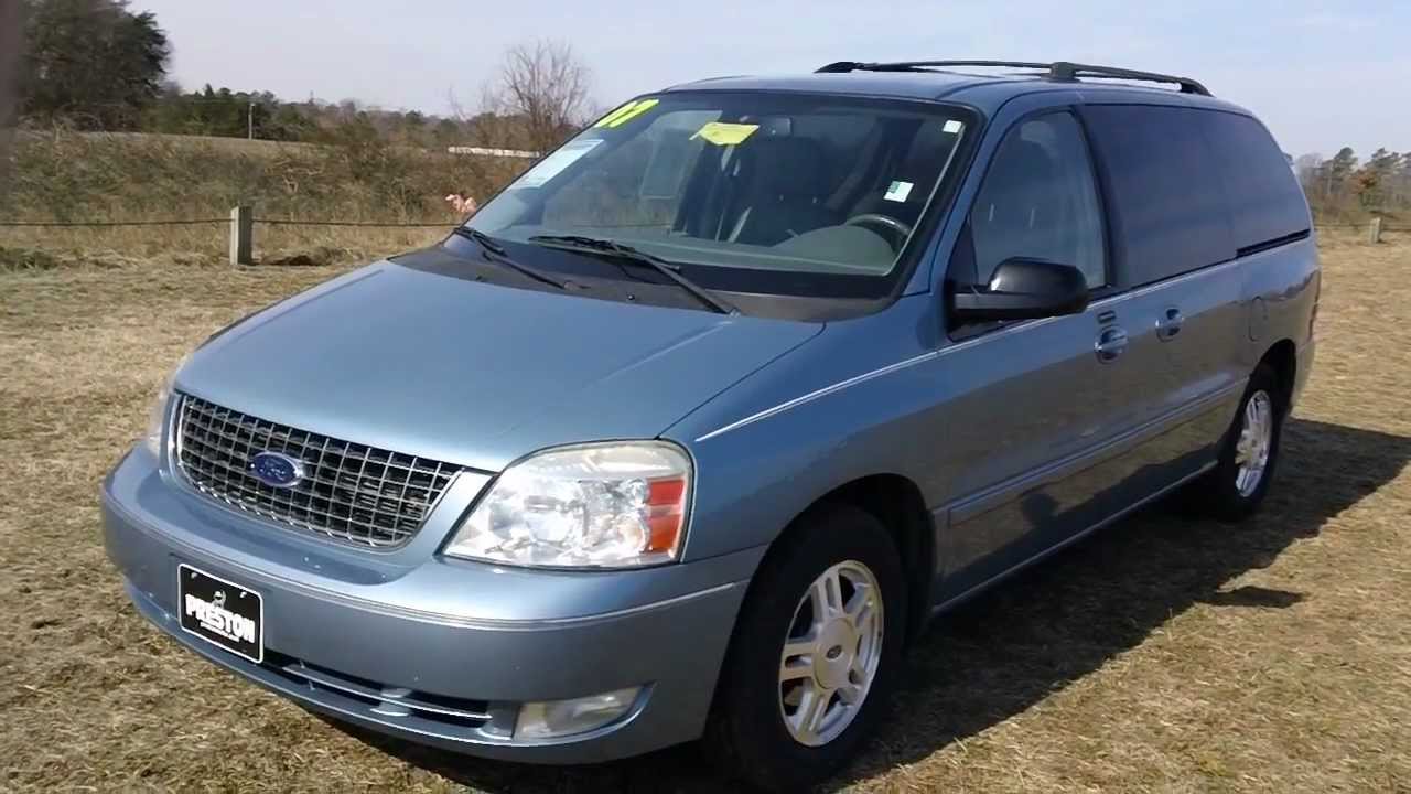 Used Car For Sale Maryland 2007 Ford Freestar Mall Assault