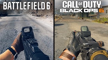 Battlefield 6 vs Call of Duty Black Ops 6 - Physics and Details Comparison
