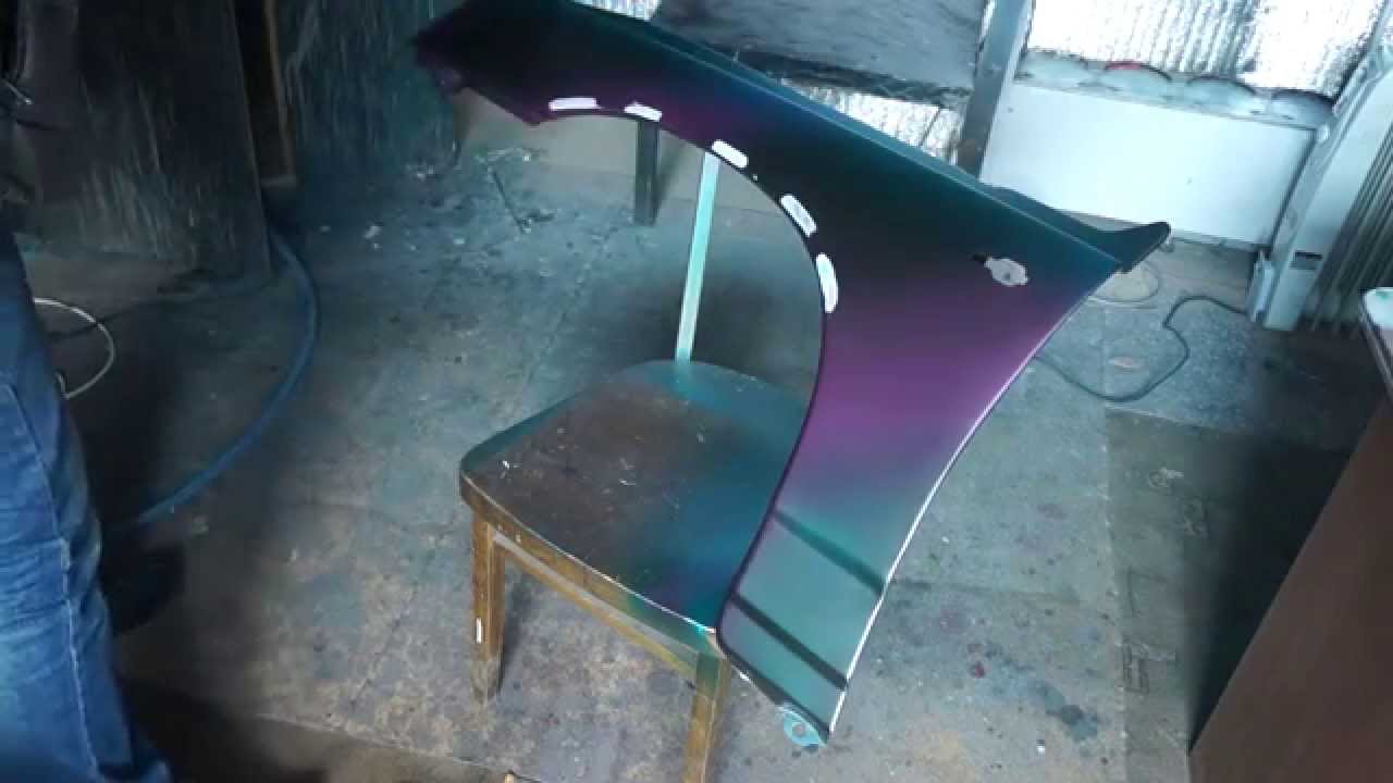 Метод покраски краской Metallic Skyline от FXColor