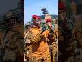 Ibrahim Traoré And His Powerful Bodyguard S Ibrahimtraoré Vibes Burkinafaso Bodyguard Traoré 