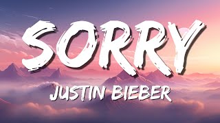 Justin Bieber - Sorry (Lyrics)