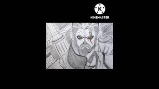 Drawing GERALT of RIVIA (AFK Arena X The Witcher 3) | F.S.A.
