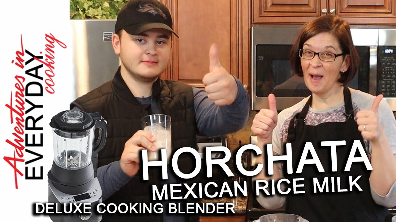 Agua de Horchata in Princess House Blender. Used 1 1/2 cup of rice and