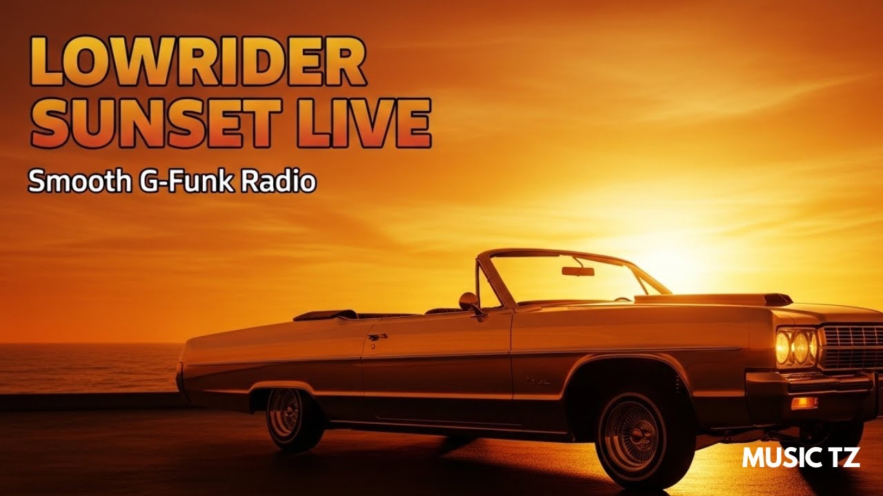 West Coast Street Vibes Live – G-Funk Chill Rap Album | Sunset Drive Mood
