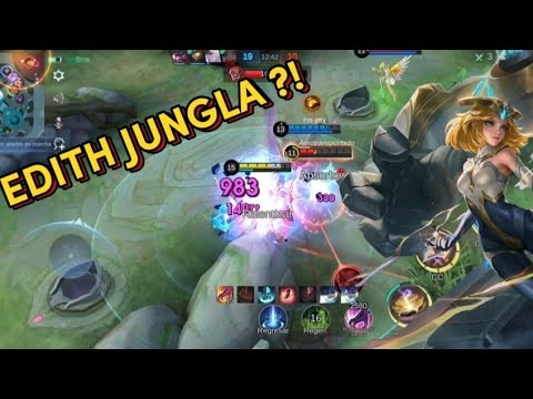 EDITH JUNGLA SERÁ EL NUEVO META??! | EDITH DAÑO SI SIRVE