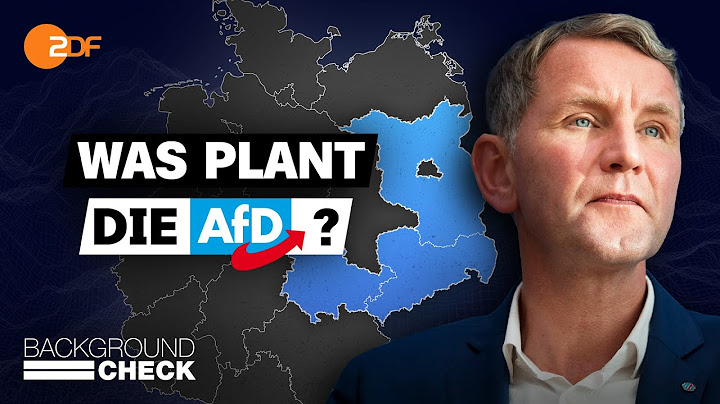 Das Ende des ÖRR? Was die AfD im Osten verändern will | Backgroundcheck