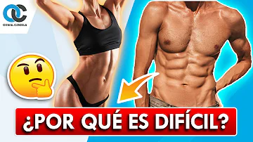 ¿Por qué es más difícil para las mujeres conseguir abdominales?