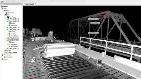 University Of Kentucky FARO Bridge Scan