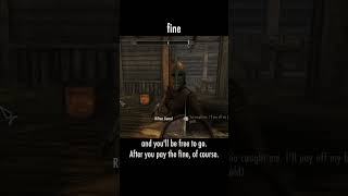 fine — The Elder Scrolls V: Skyrim dialogue scene