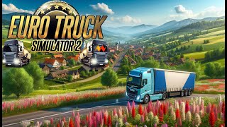 картинка: ОТКРЫТЫЙ КОНВОЙ в Euro Truck Simulator 2  Версия 1.56 #shorts