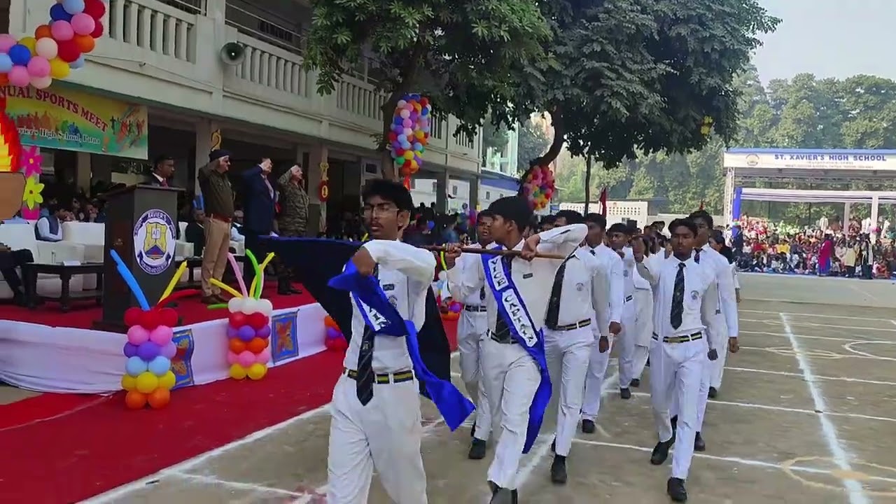 MARCH PAST ! 67th ANNUAL SPORTS MEET 2024 ! ST. XAVIER'S HIGH SCHOOL, PATNA