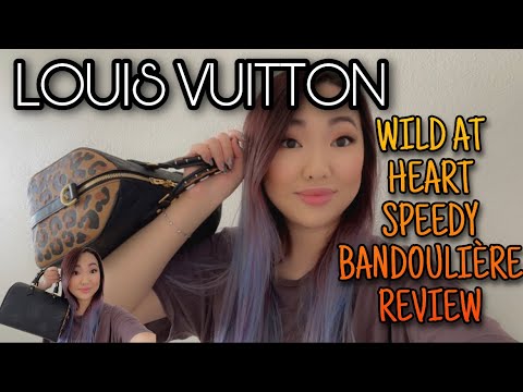 LOUIS VUITTON WILD AT HEART SPEEDY BANDOULIERE 25 REVIEW & MOD SHOTS