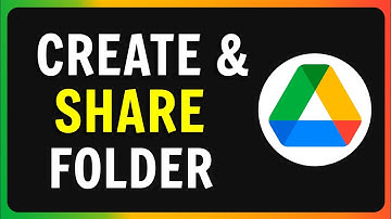 How To Create a Folder in Google Drive And Share it - Step By Step
