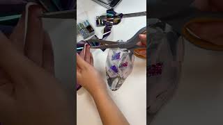 Transfer foil technique/ polymer clay tutorial #studiodesol #polymerclay #polymerclayearrings