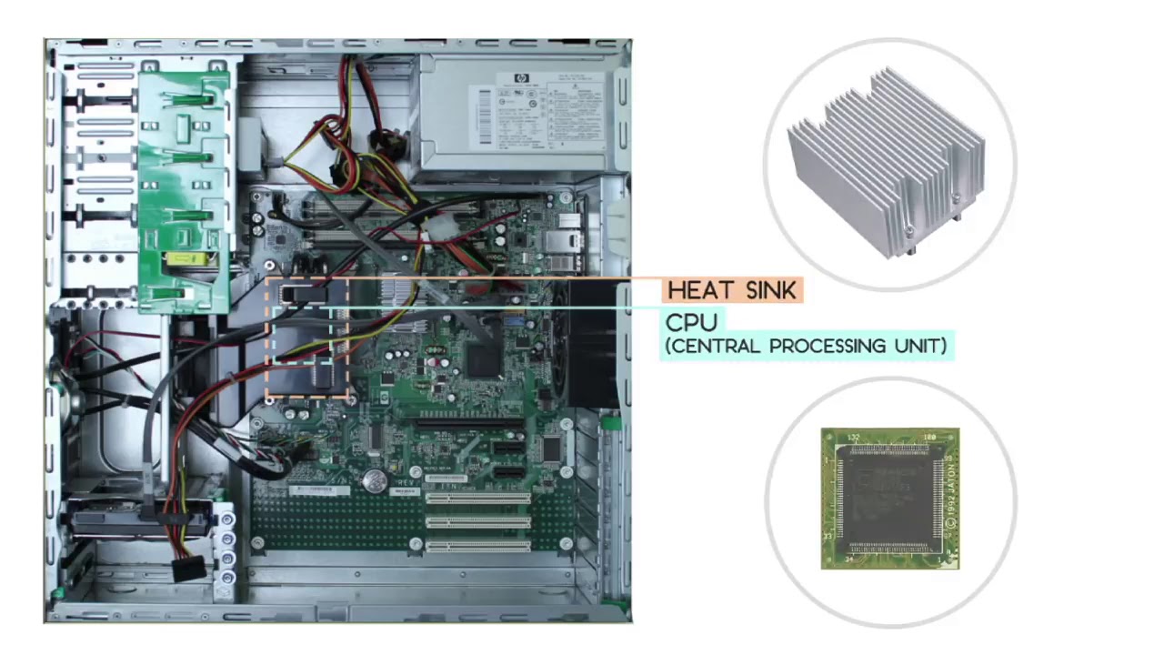 Computer Basics Inside a Desktop Computer YouTube